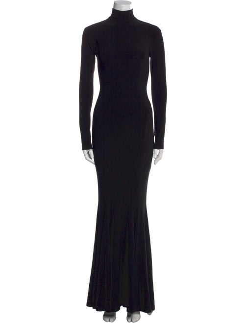 Norma Kamali Turtleneck Long Dress