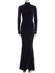 Norma Kamali Turtleneck Long Dress
