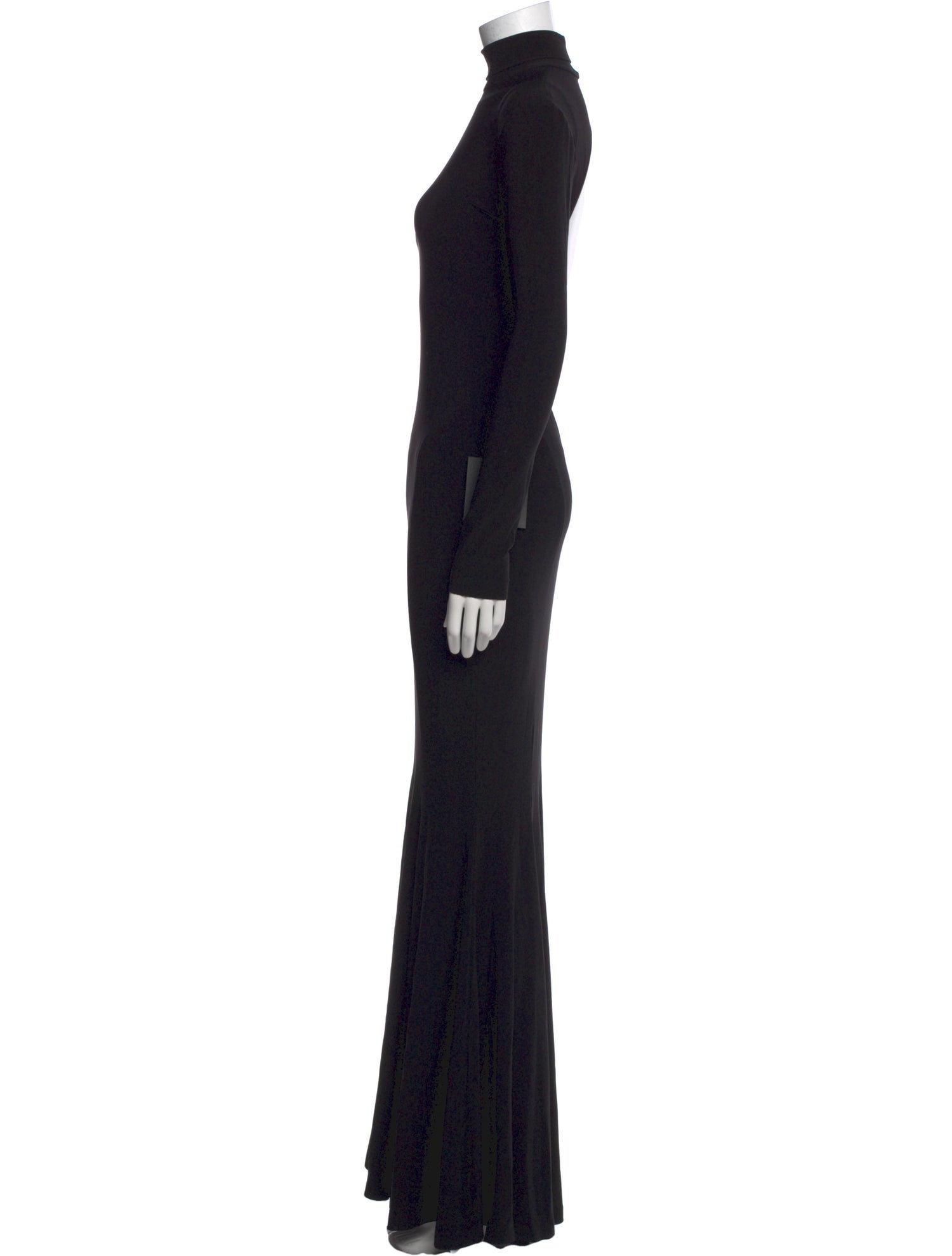 Norma Kamali Turtleneck Long Dress