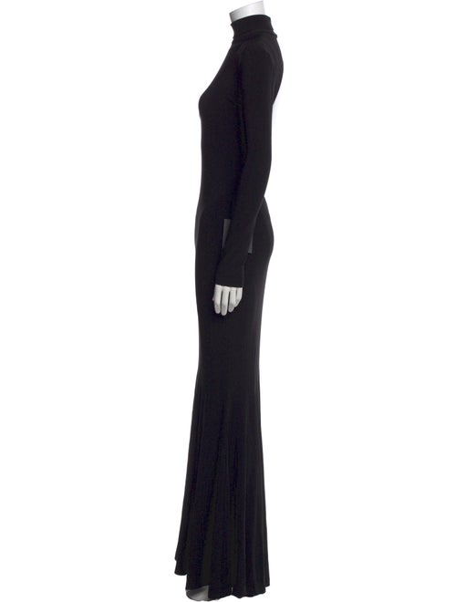 Norma Kamali Turtleneck Long Dress