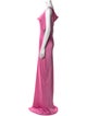 Norma Kamali Cowl Neck Long Dress