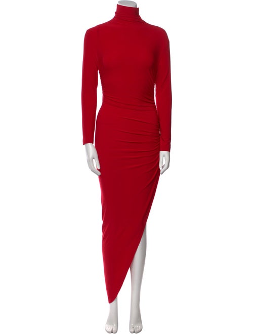 Norma Kamali Turtleneck Long Dress
