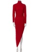 Norma Kamali Turtleneck Long Dress
