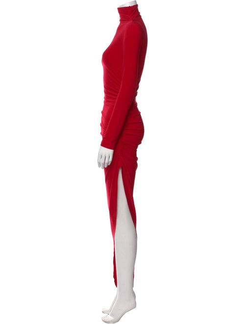 Norma Kamali Turtleneck Long Dress