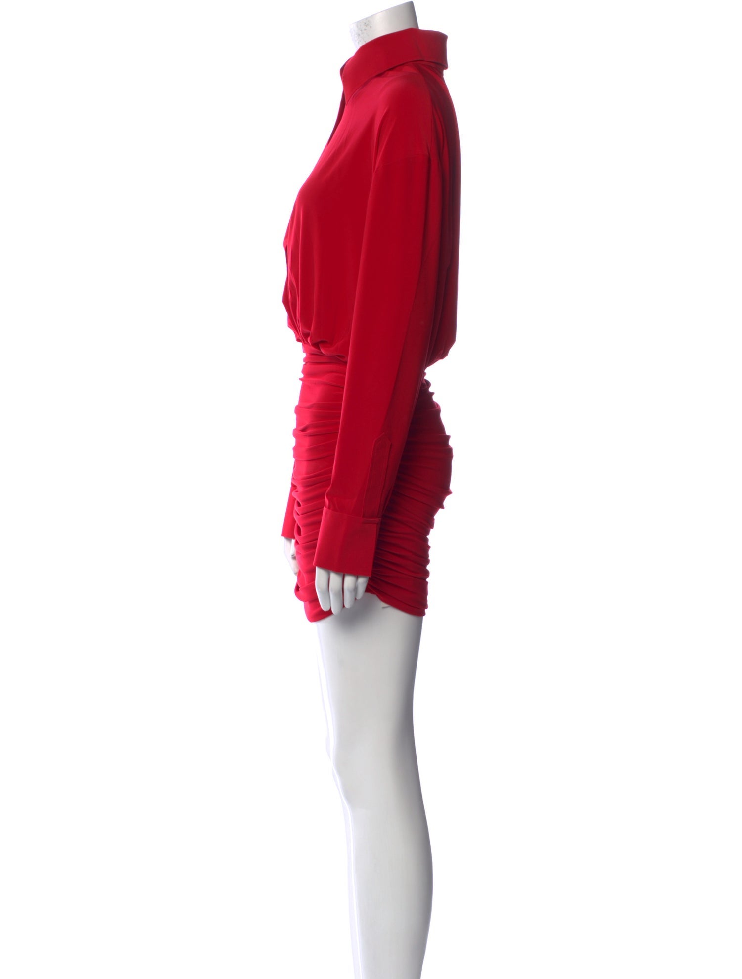 Norma Kamali Cowl Neck Mini Dress