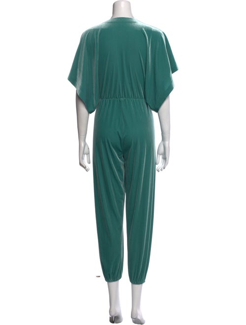 Norma Kamali Plunge Neckline Jumpsuit