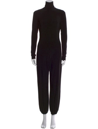 Norma Kamali Turtleneck Jumpsuit