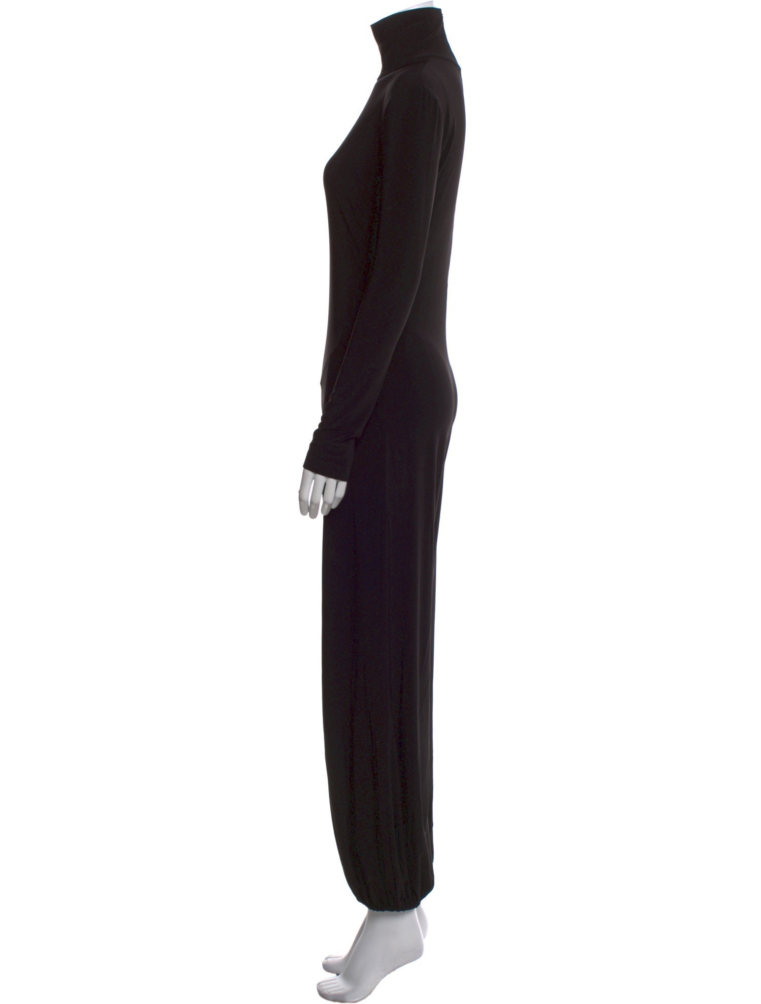 Norma Kamali Turtleneck Jumpsuit