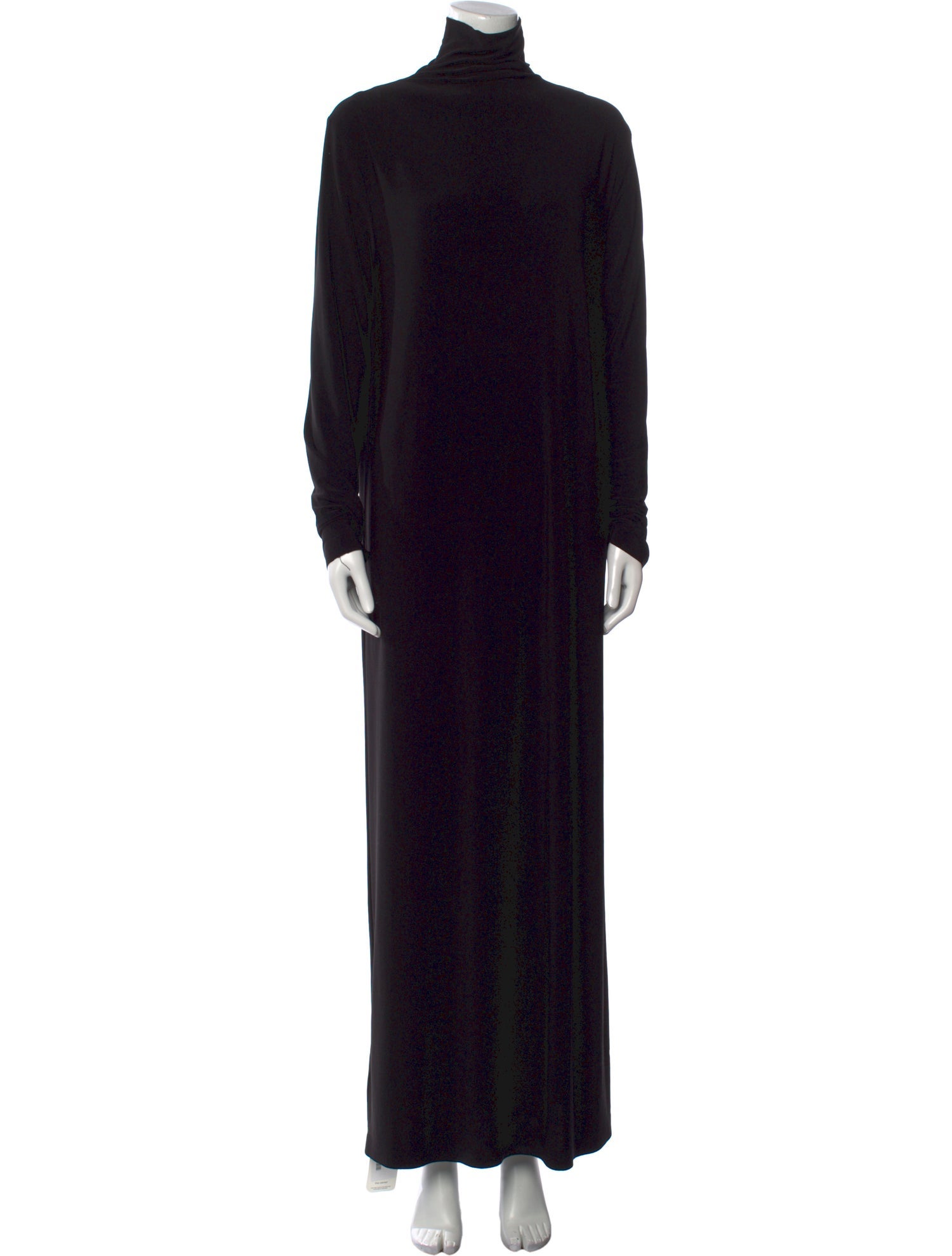 Norma Kamali Turtleneck Long Dress