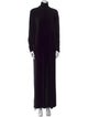 Norma Kamali Turtleneck Long Dress