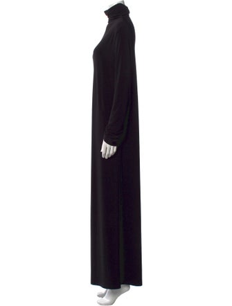 Norma Kamali Turtleneck Long Dress