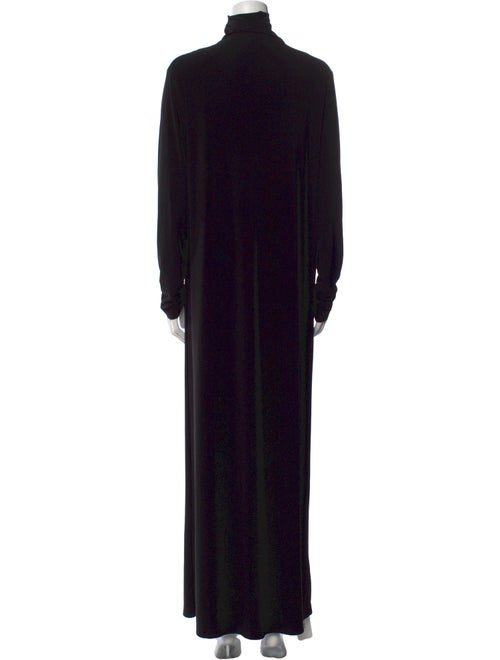 Norma Kamali Turtleneck Long Dress
