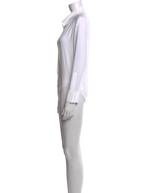 Norma Kamali Long Sleeve Bodysuit