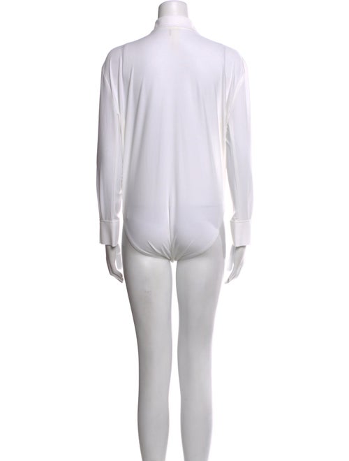 Norma Kamali Long Sleeve Bodysuit