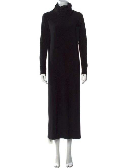 Norma Kamali Turtleneck Long Dress