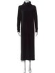 Norma Kamali Turtleneck Long Dress