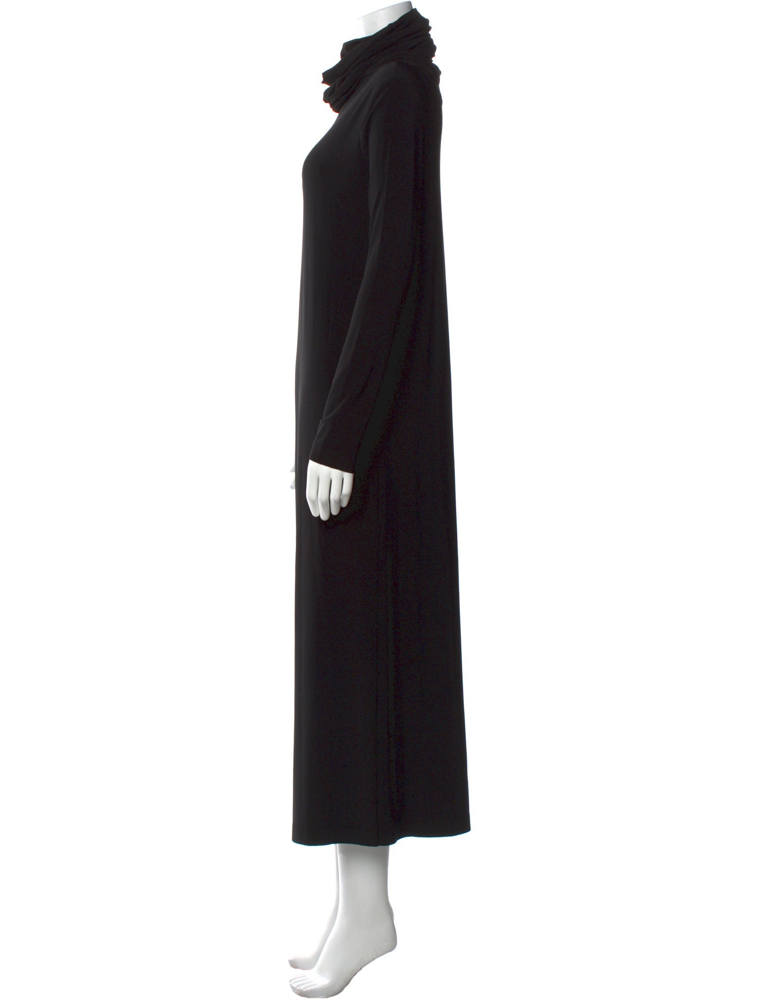 Norma Kamali Turtleneck Long Dress