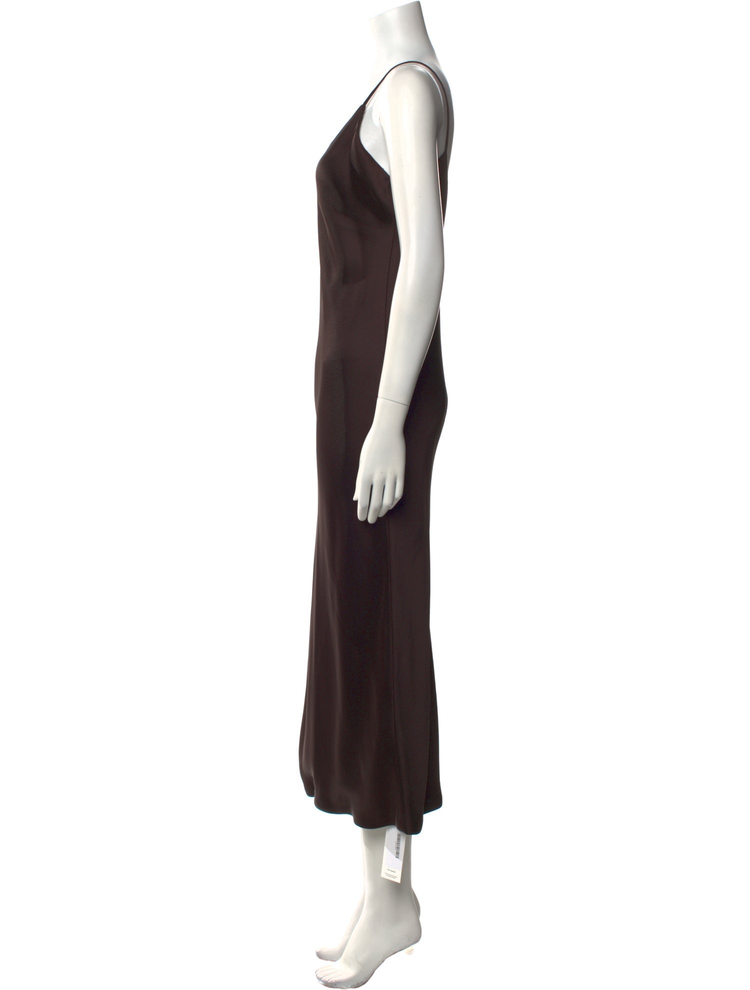 Norma Kamali V-Neck Long Dress