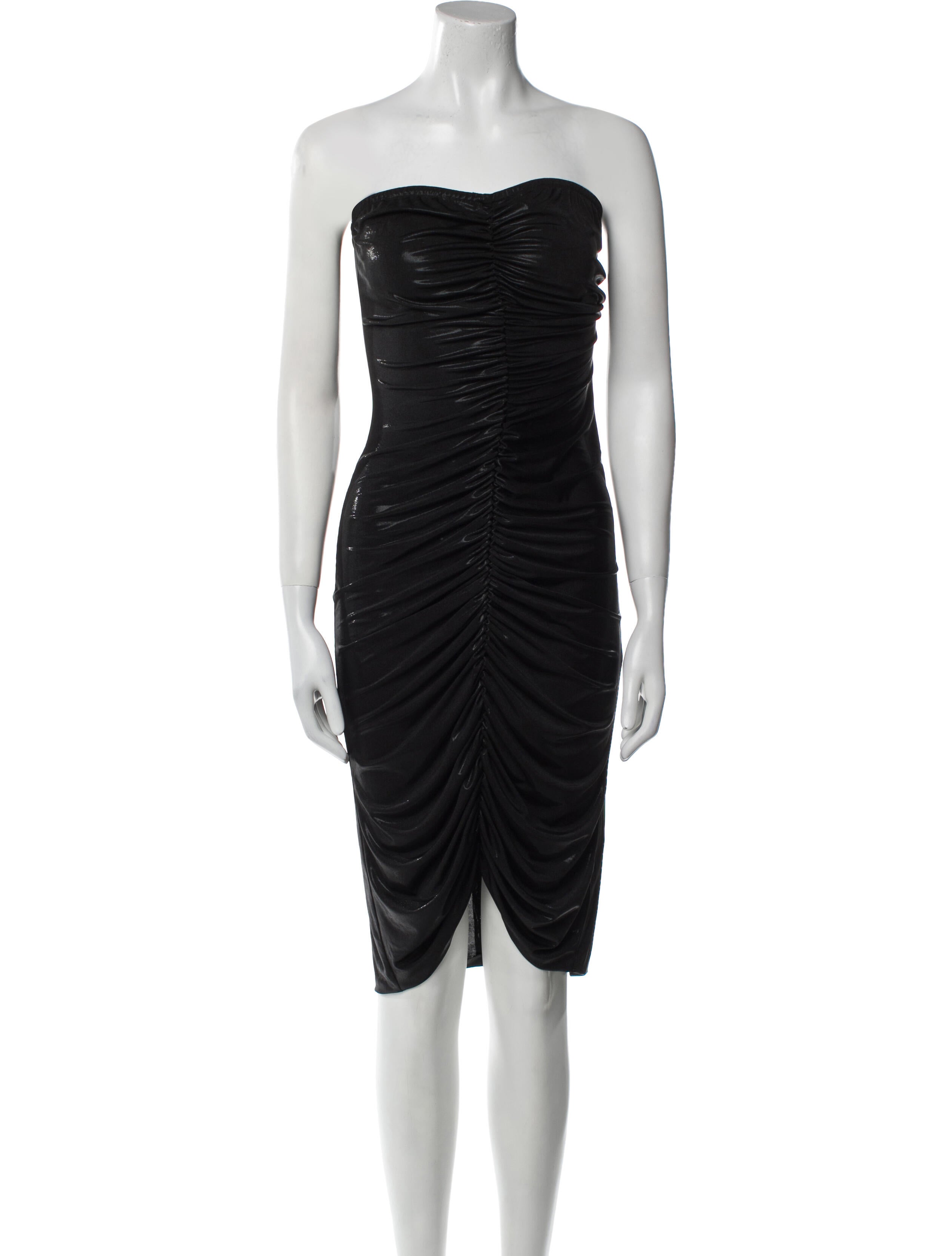 Norma Kamali Strapless Mini Dress