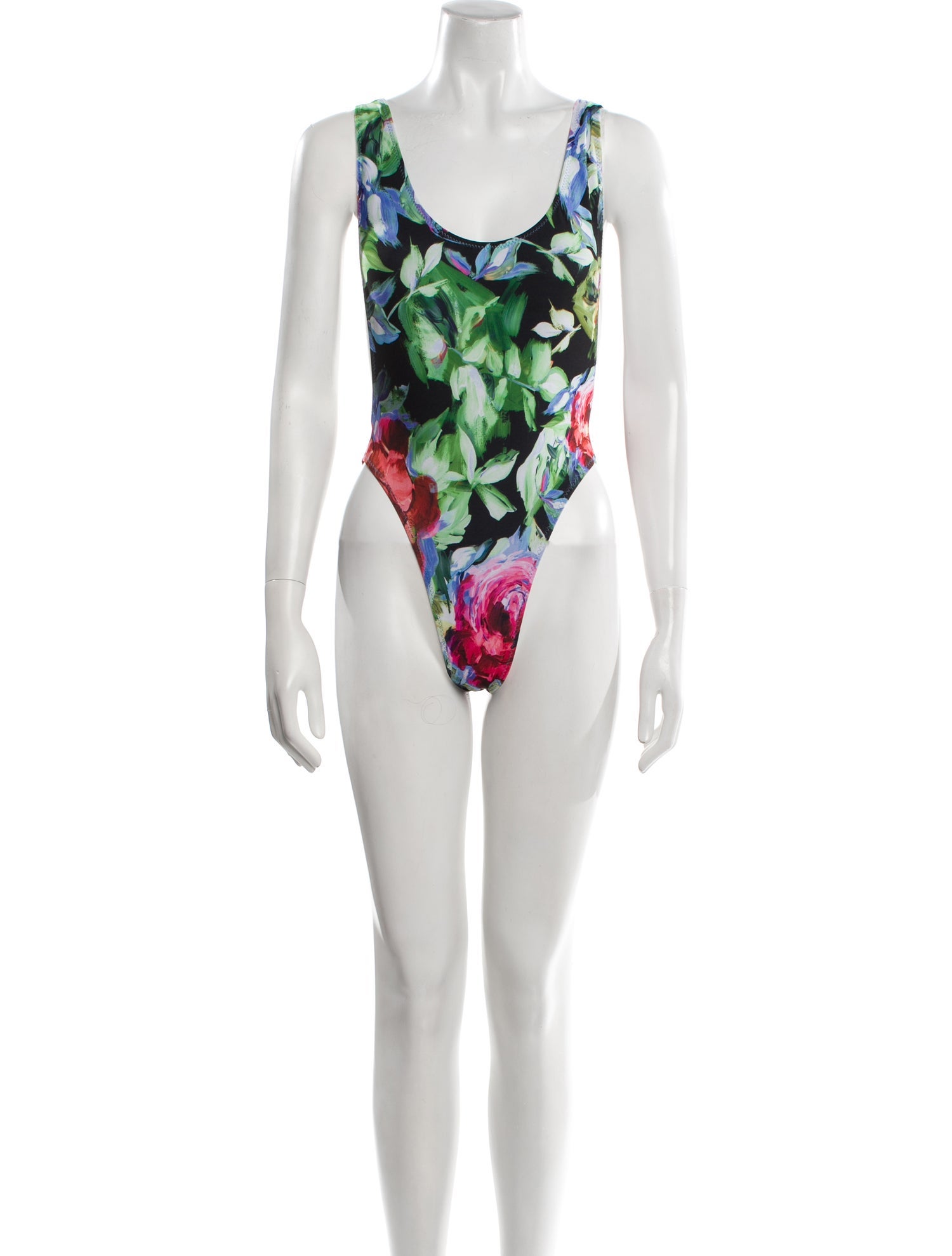 Norma Kamali Printed One-Piece