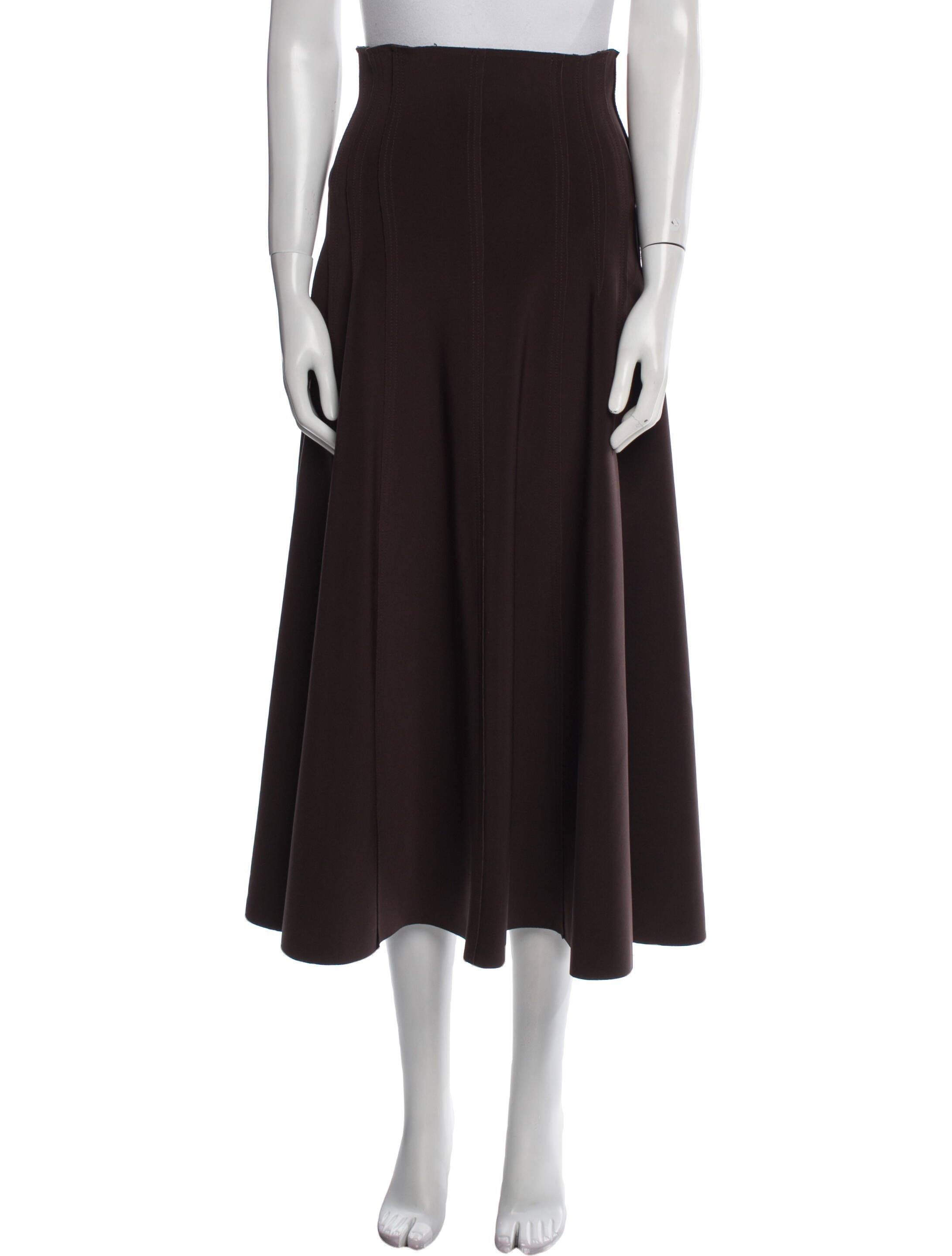 Norma Kamali Midi Length Skirt
