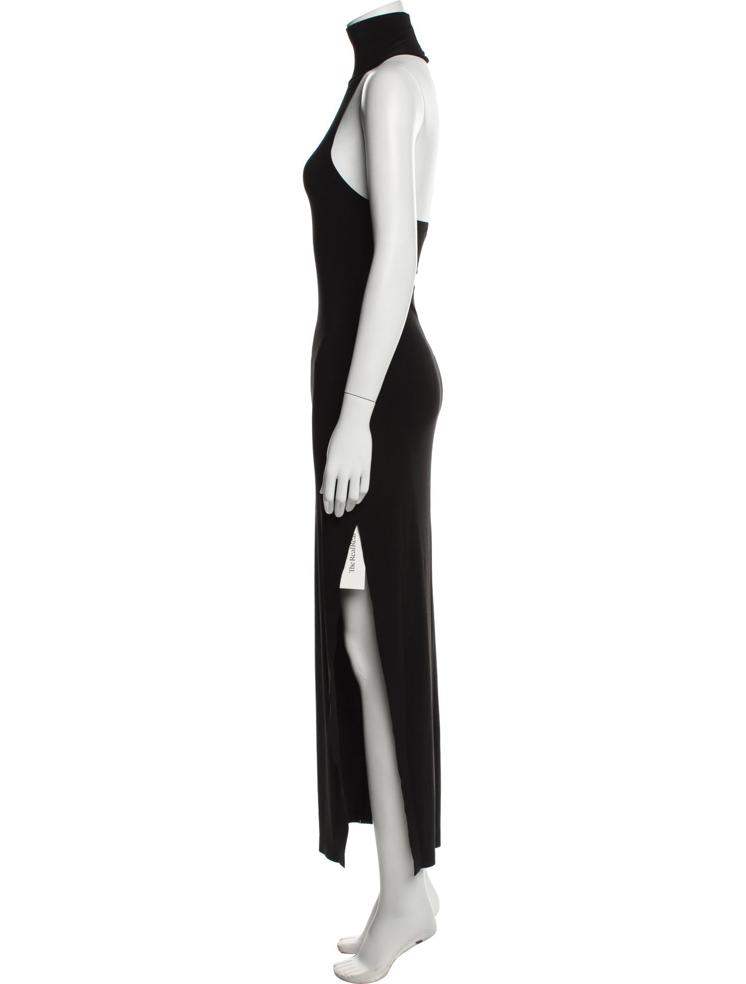 Norma Kamali Turtleneck Long Dress
