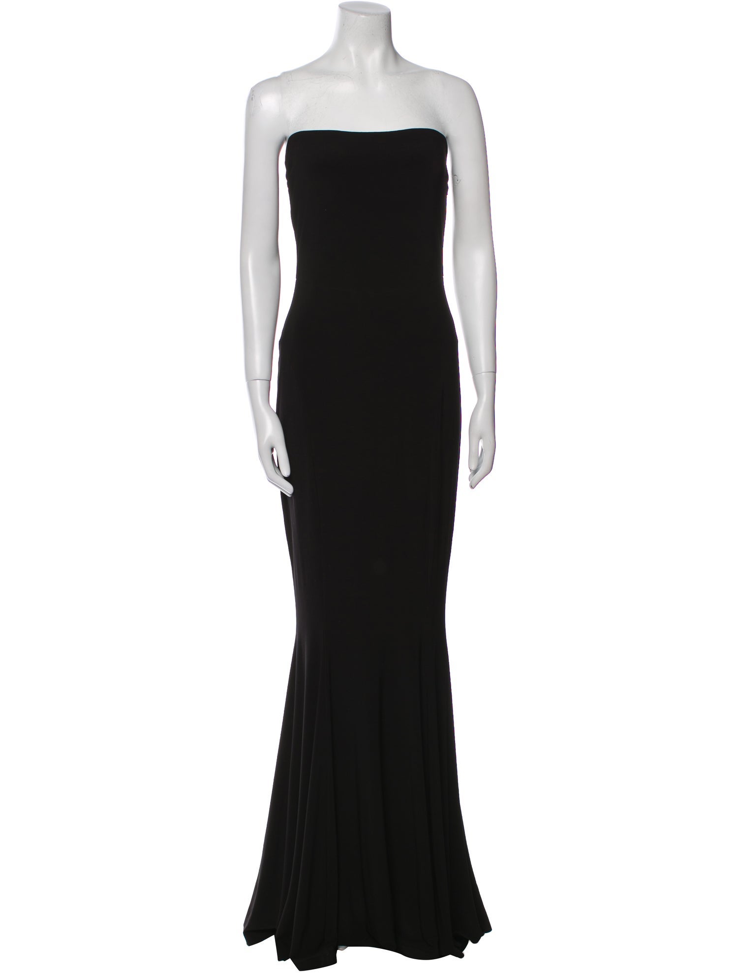 Norma Kamali Strapless Long Dress