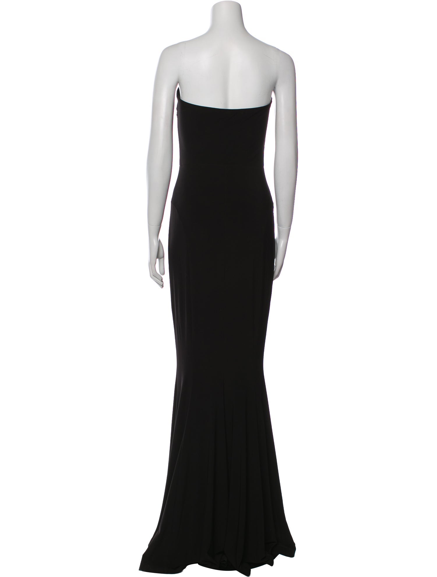 Norma Kamali Strapless Long Dress
