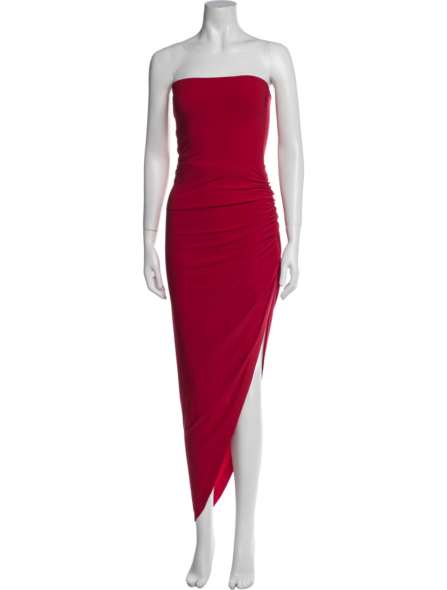 Norma Kamali Strapless Long Dress