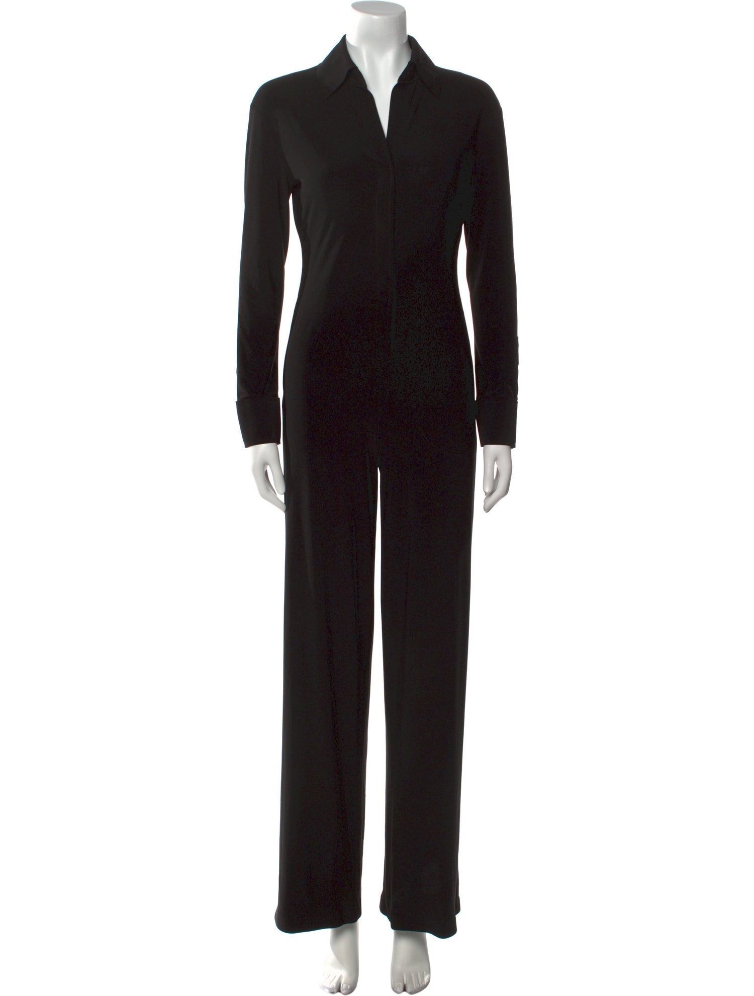 Norma Kamali V-Neck Jumpsuit