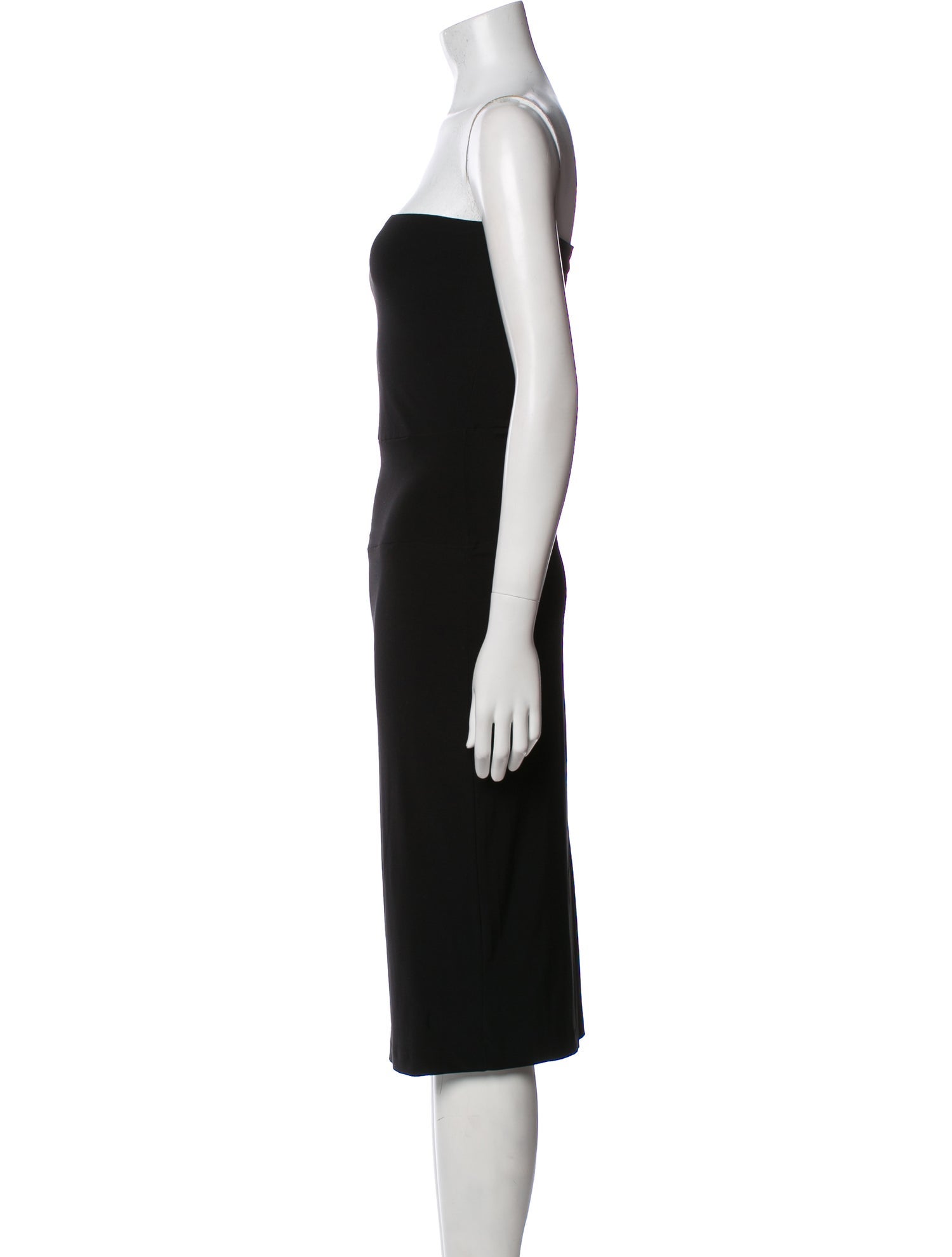 Norma Kamali Strapless Mini Dress