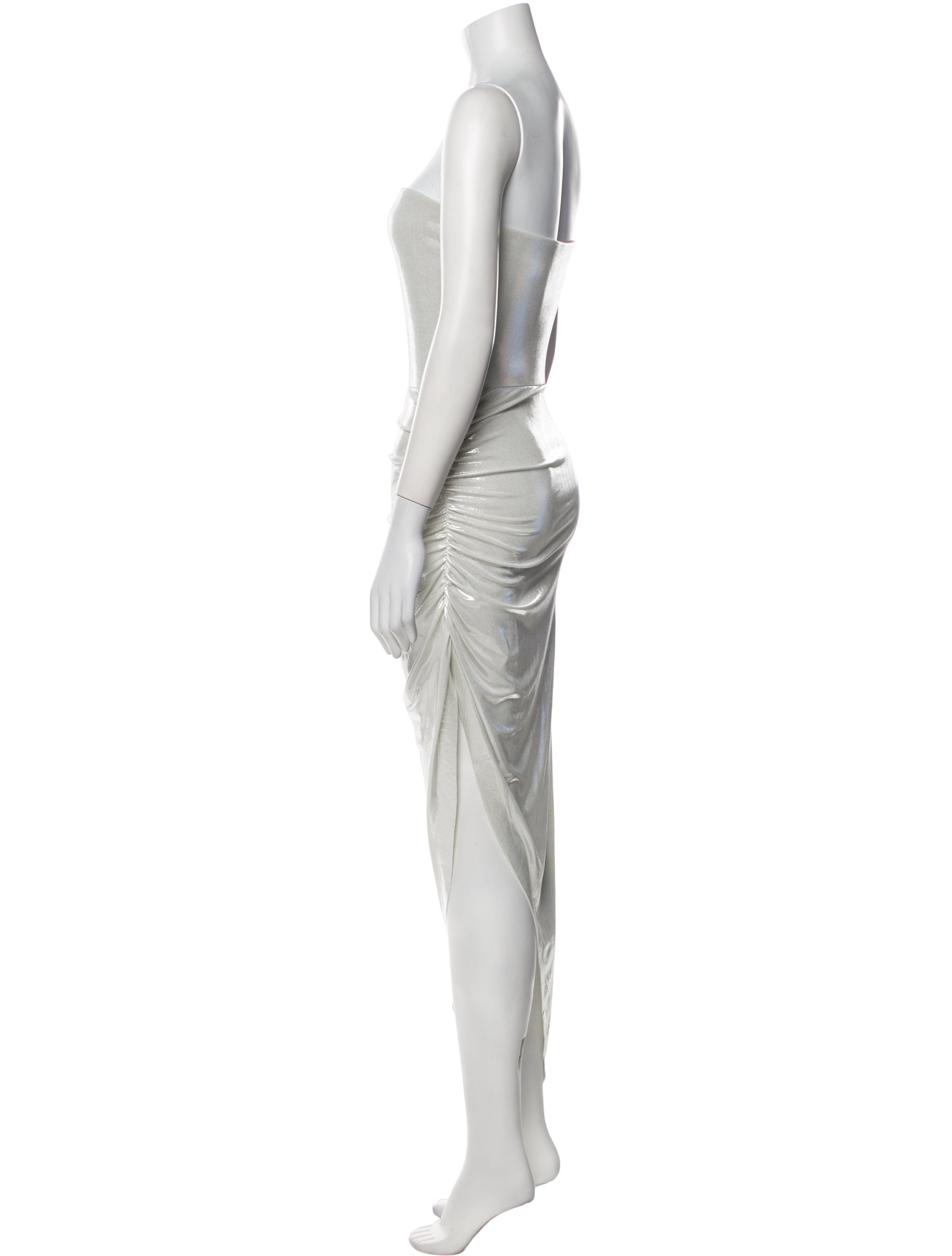 Norma Kamali Strapless Long Dress