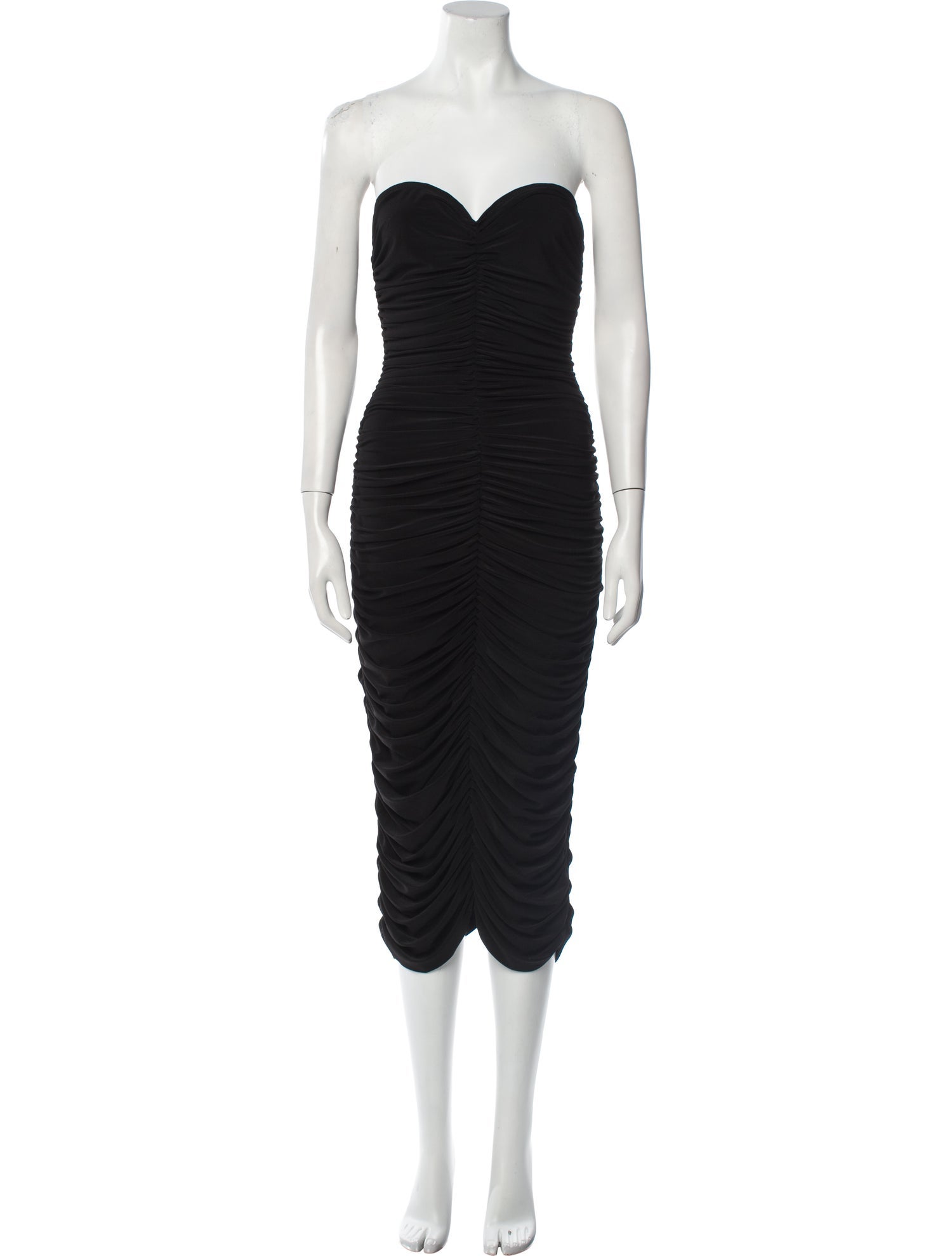 Norma Kamali Strapless Mini Dress