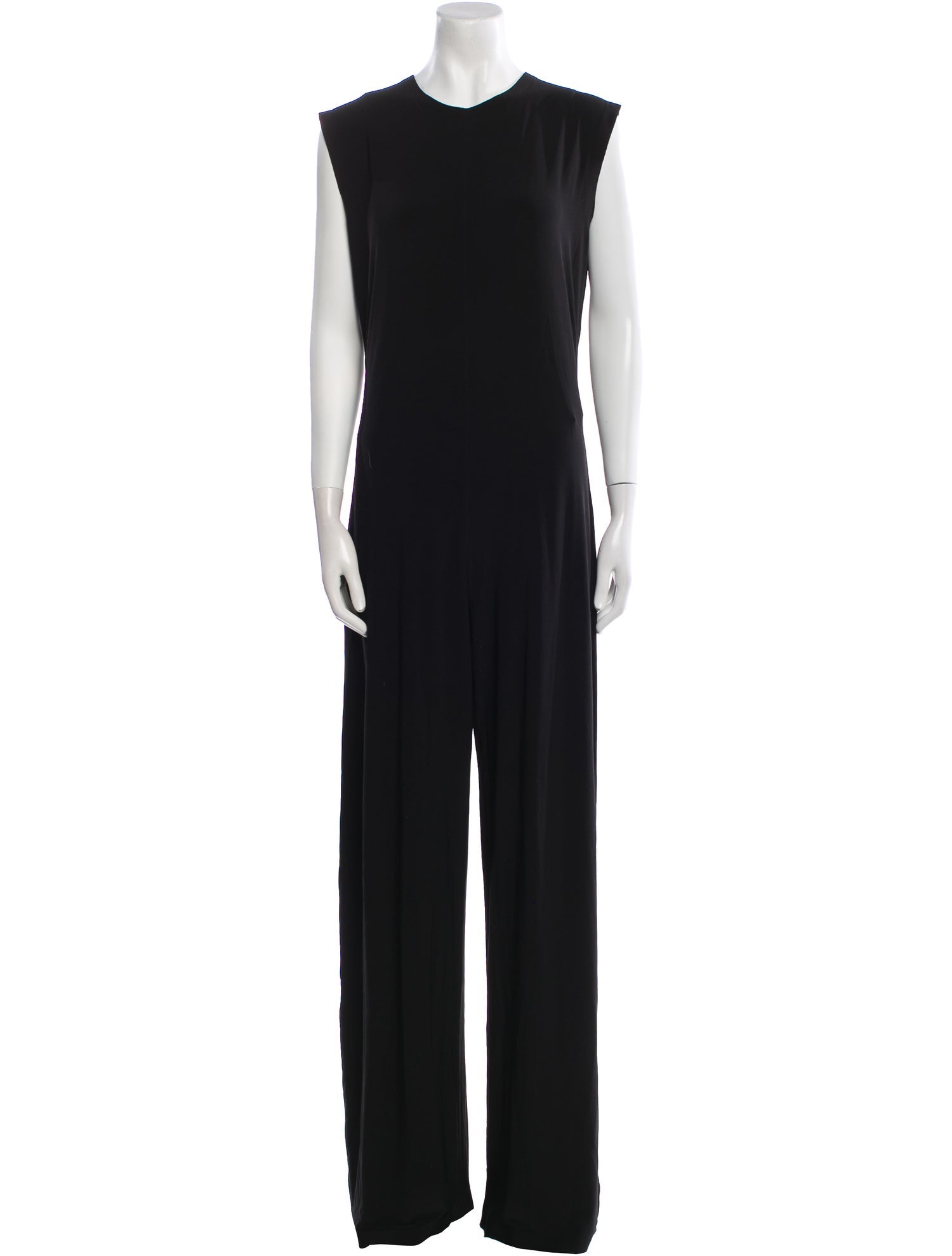Norma Kamali V-Neck Jumpsuit