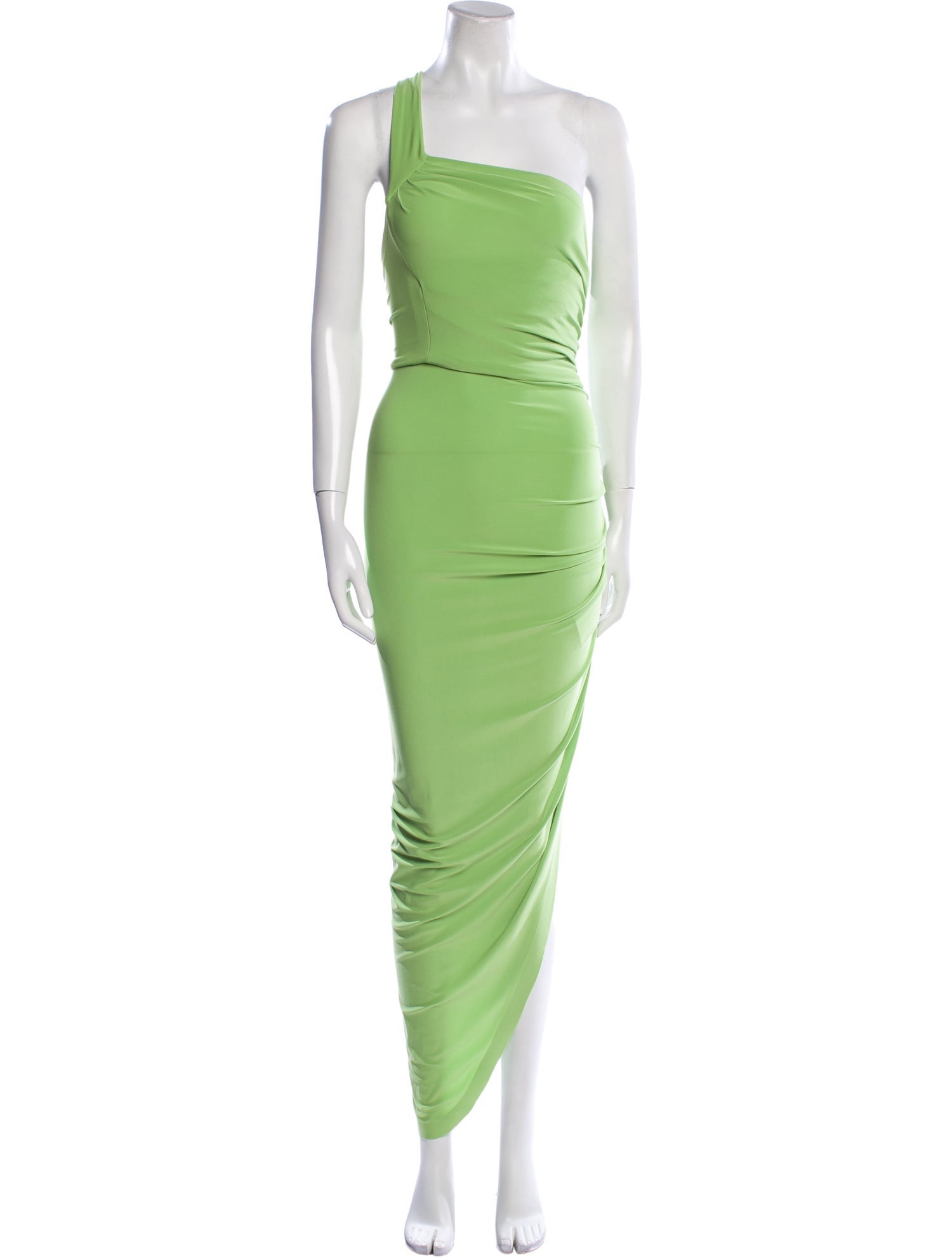Norma Kamali One-Shoulder Long Dress w/ Tags