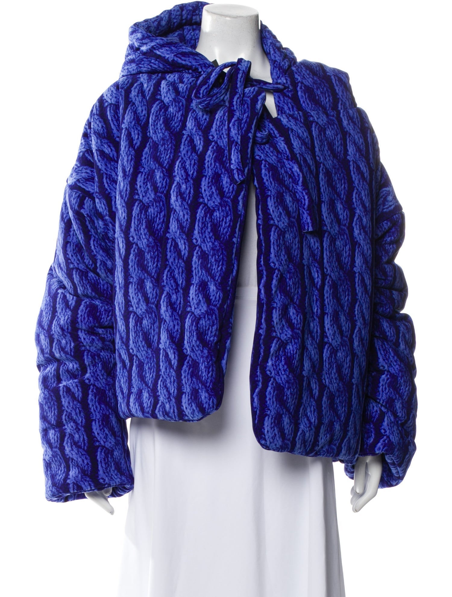 Norma Kamali Striped Coat w/ Tags