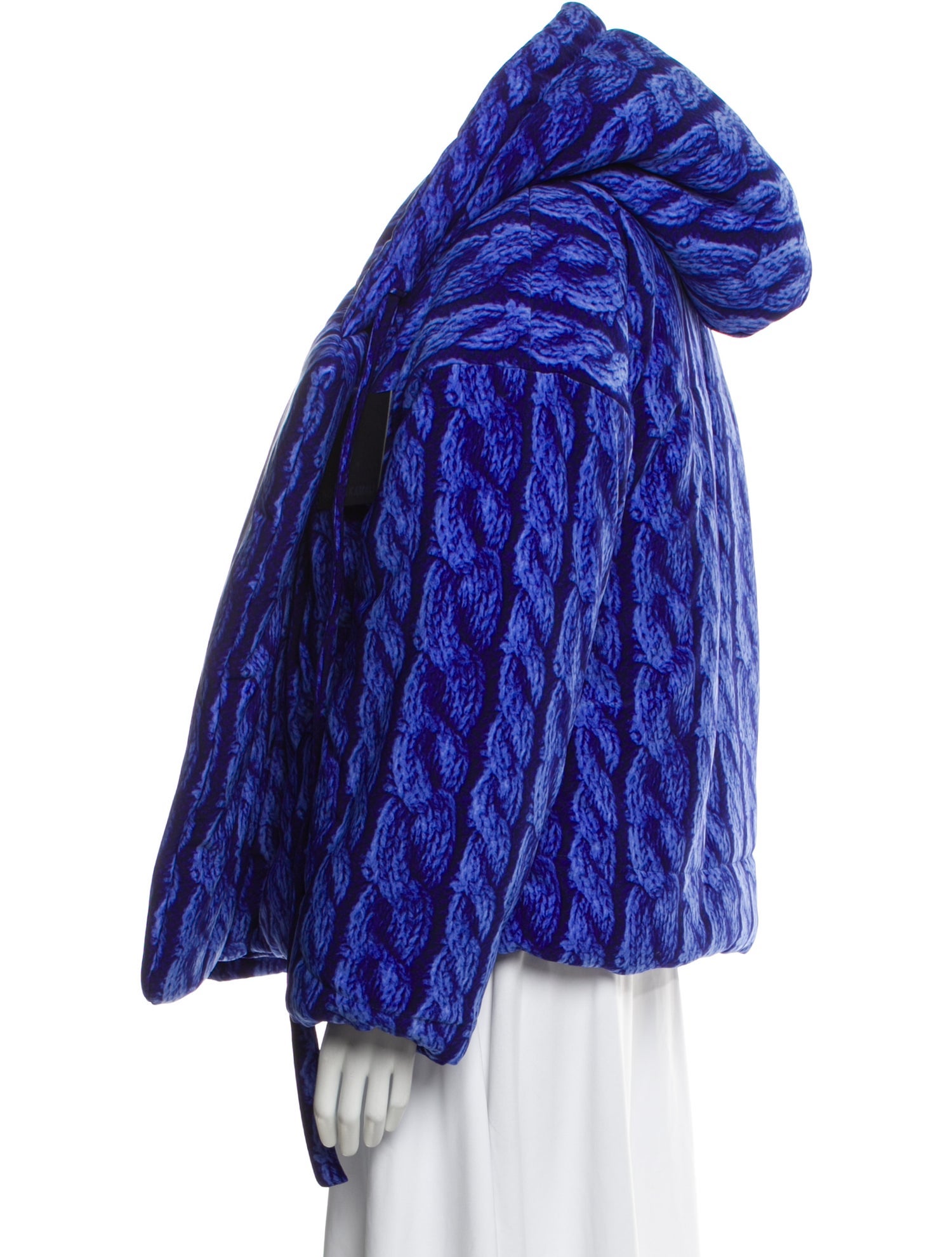 Norma Kamali Striped Coat w/ Tags