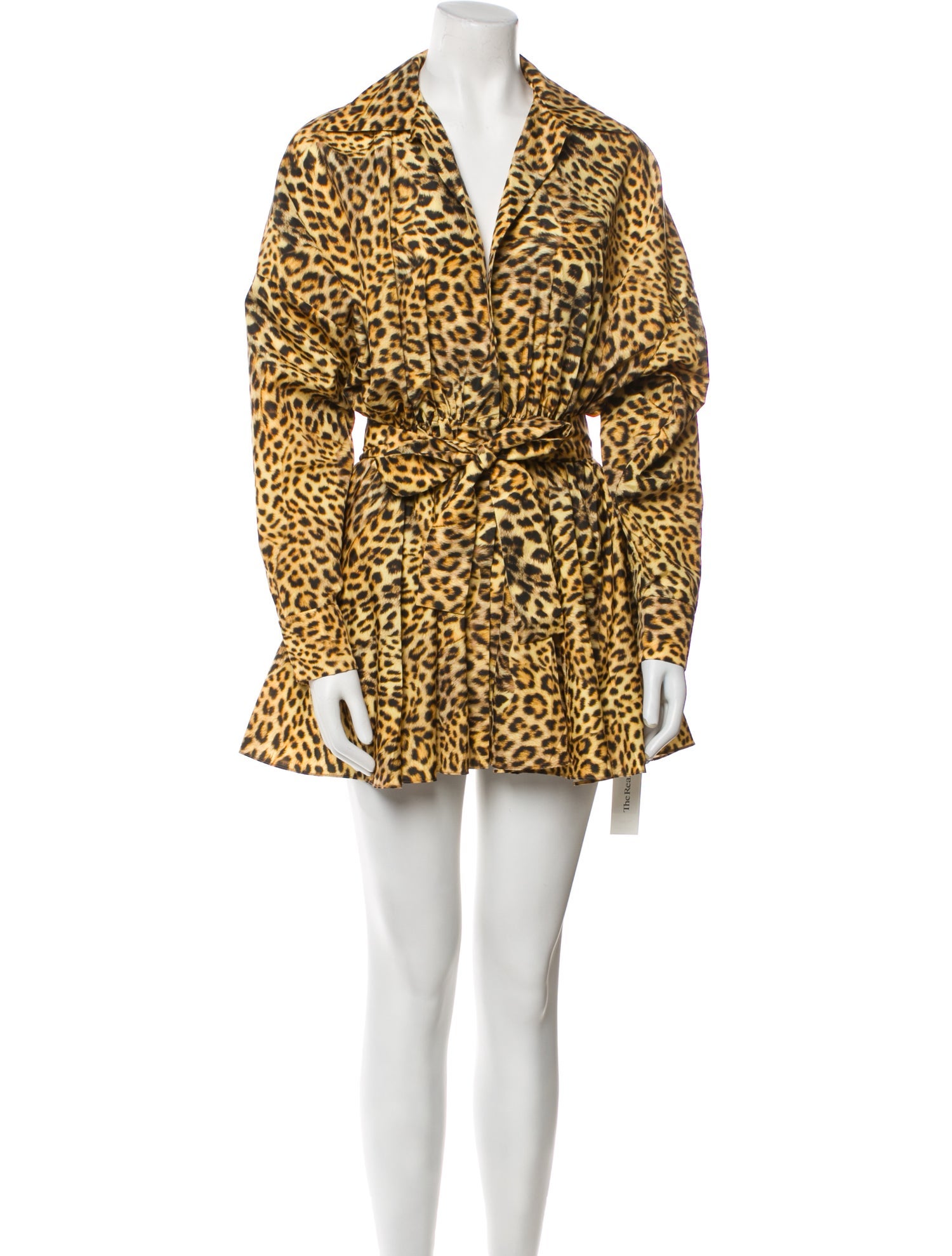 Norma Kamali Animal Print Coat