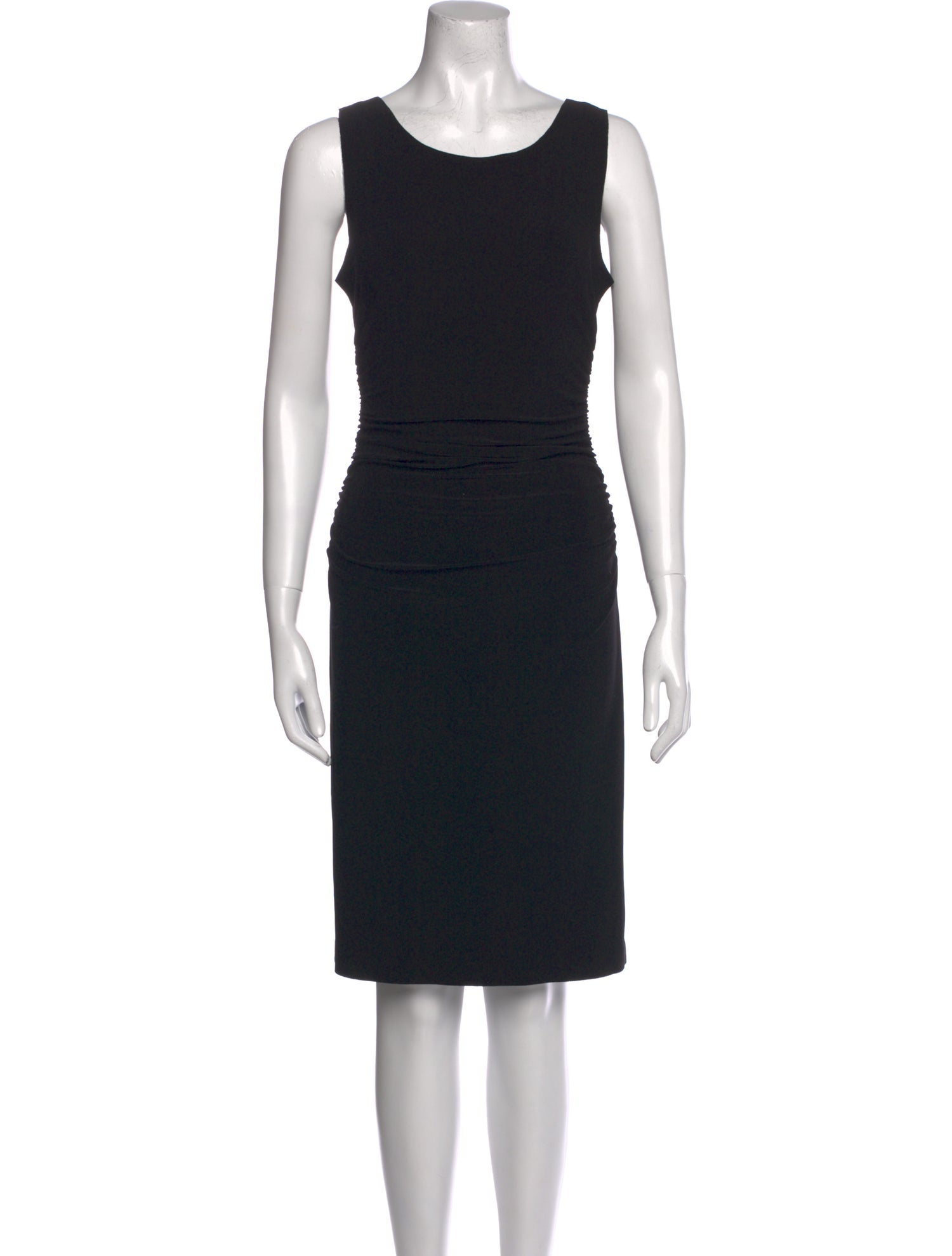 Norma Kamali Scoop Neck Mini Dress