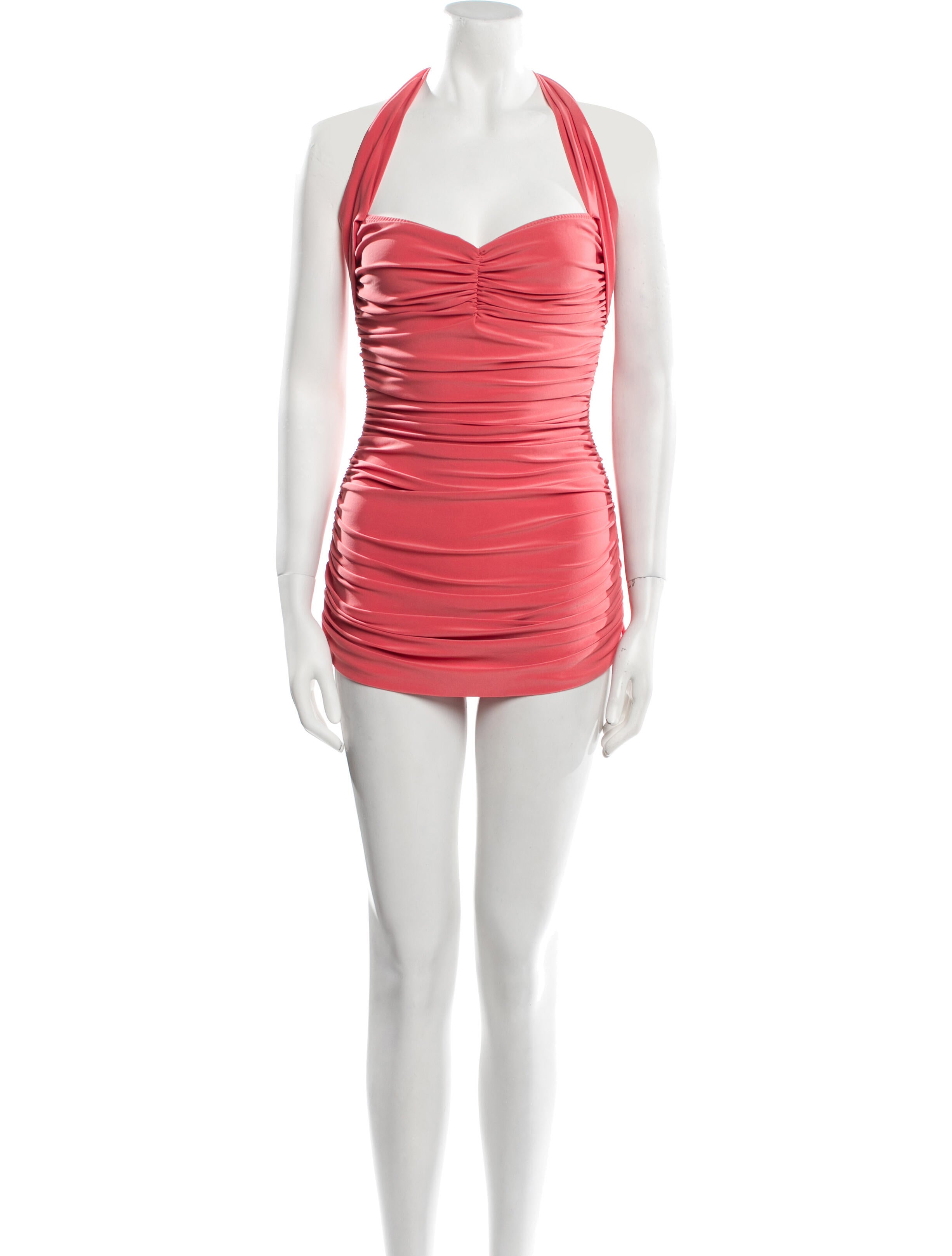 Norma Kamali Halterneck Mini Dress