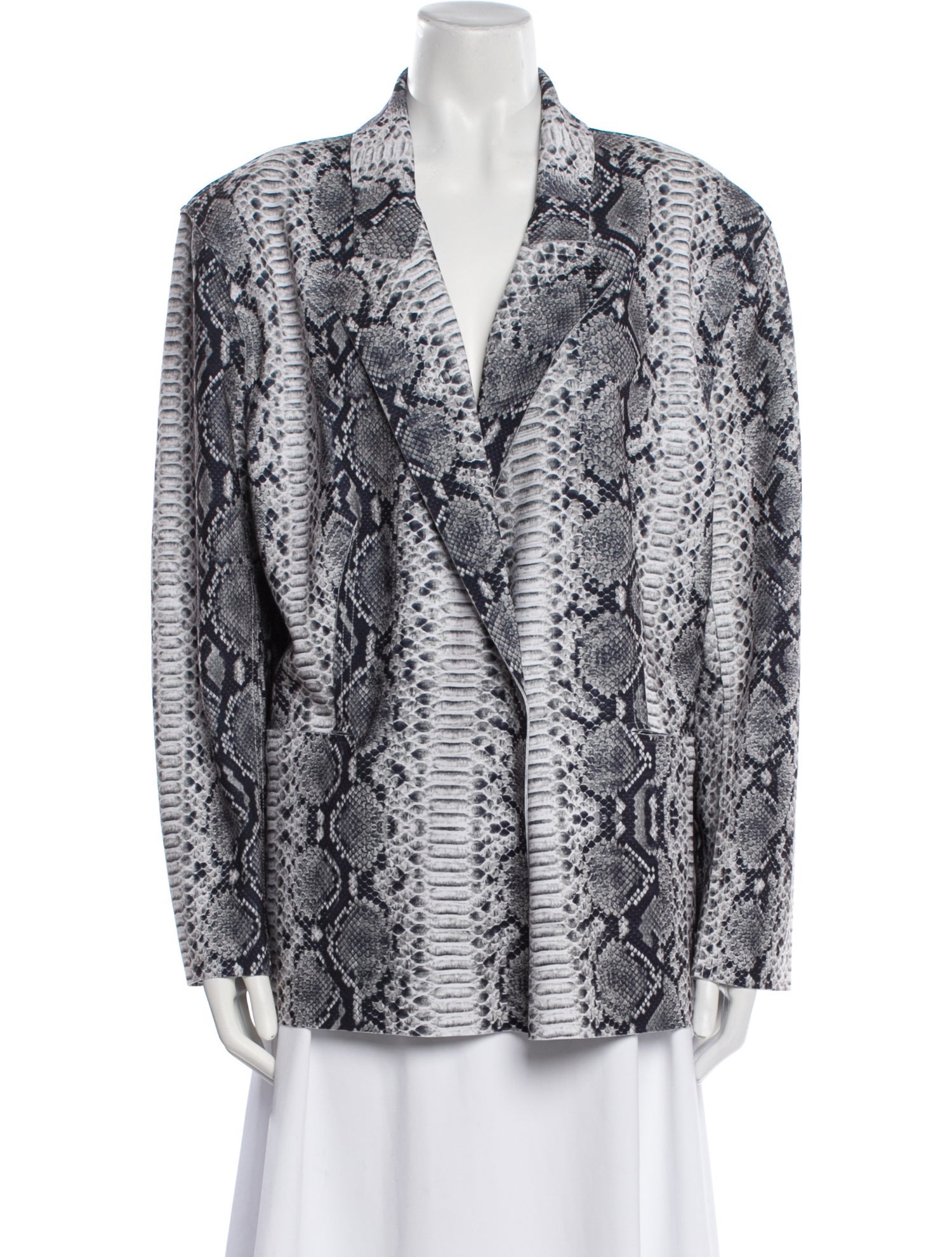 Norma Kamali Animal Print Jacket
