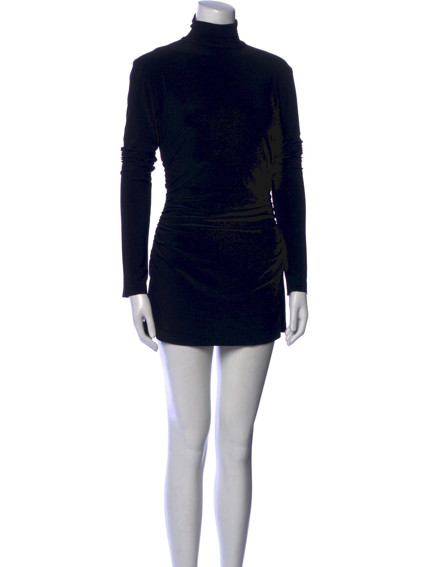 Norma Kamali Turtleneck Mini Dress