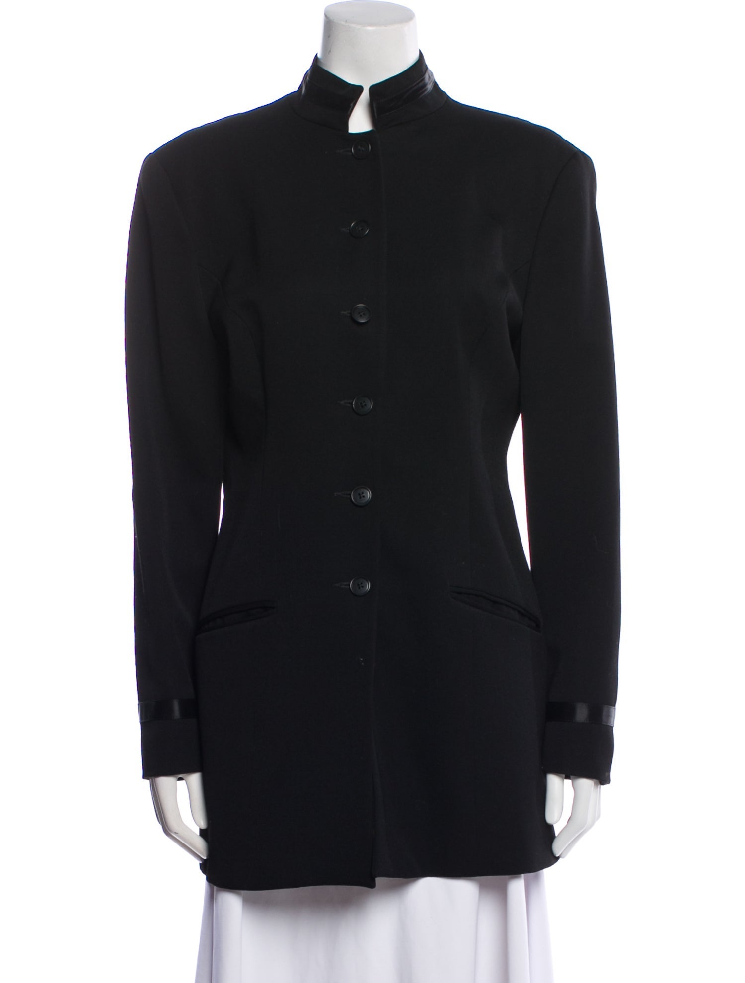 Norma Kamali Wool Peacoat
