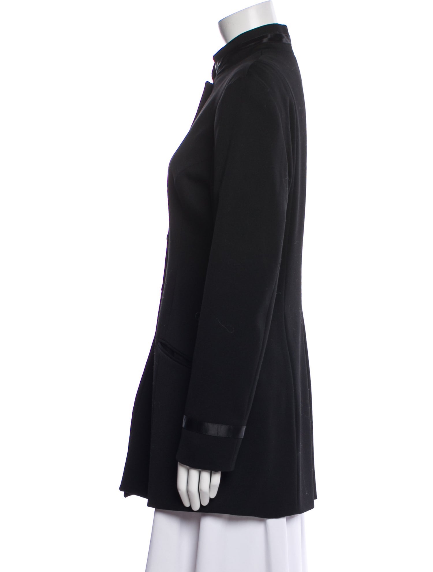 Norma Kamali Wool Peacoat