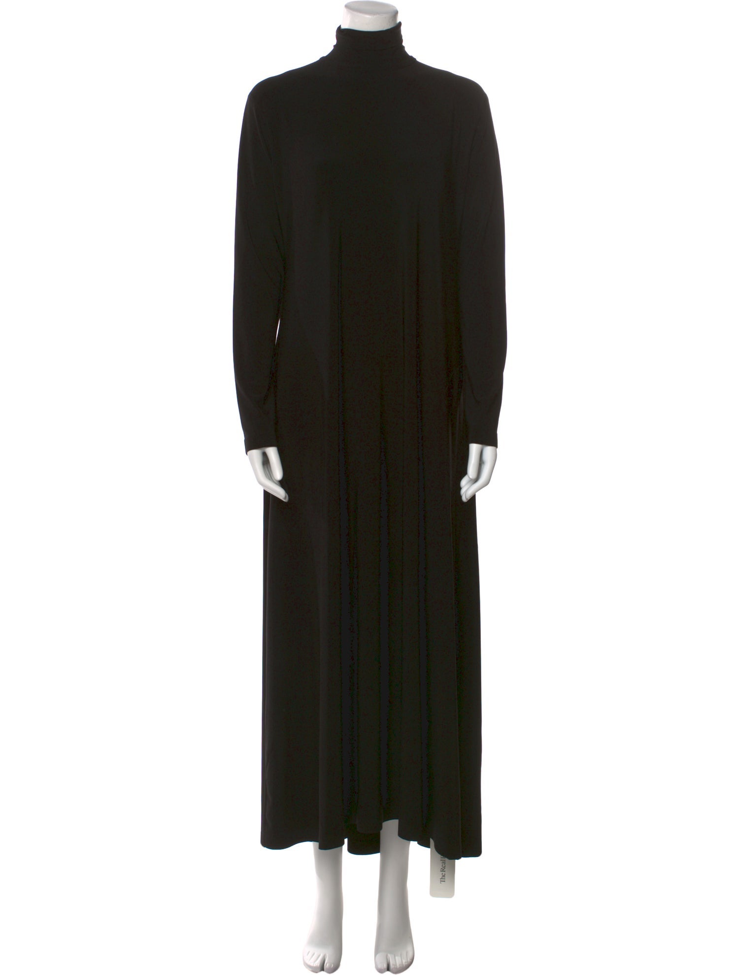 Norma Kamali Turtleneck Midi Length Dress