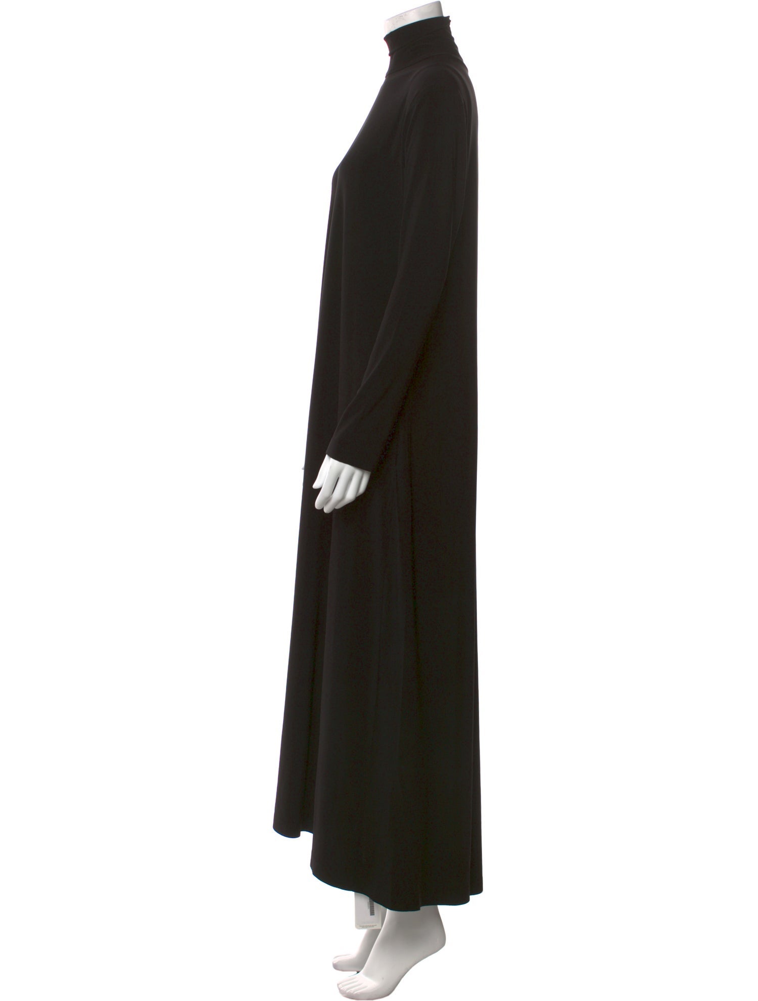 Norma Kamali Turtleneck Midi Length Dress
