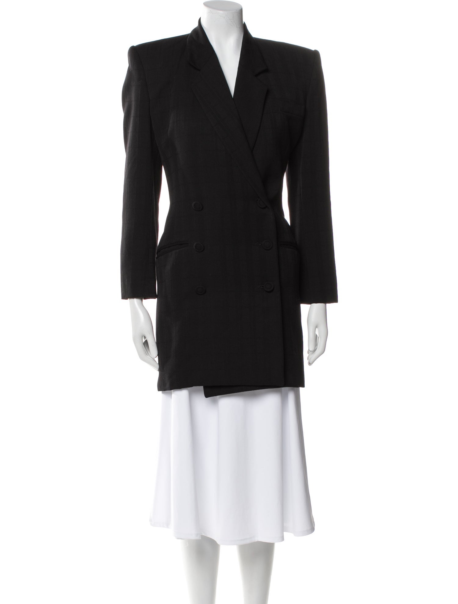 Norma Kamali Wool Peacoat