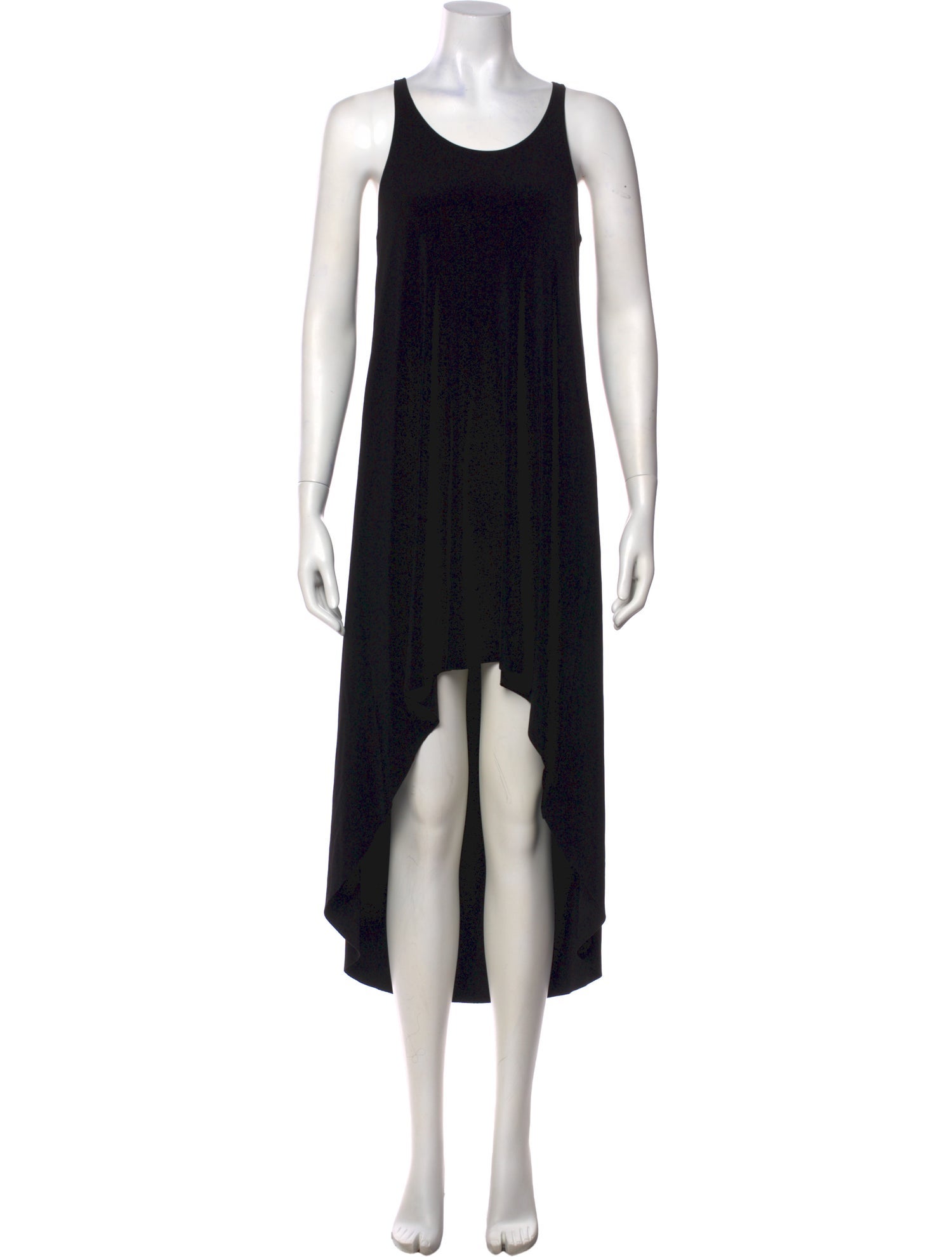 Norma Kamali Scoop Neck Long Dress