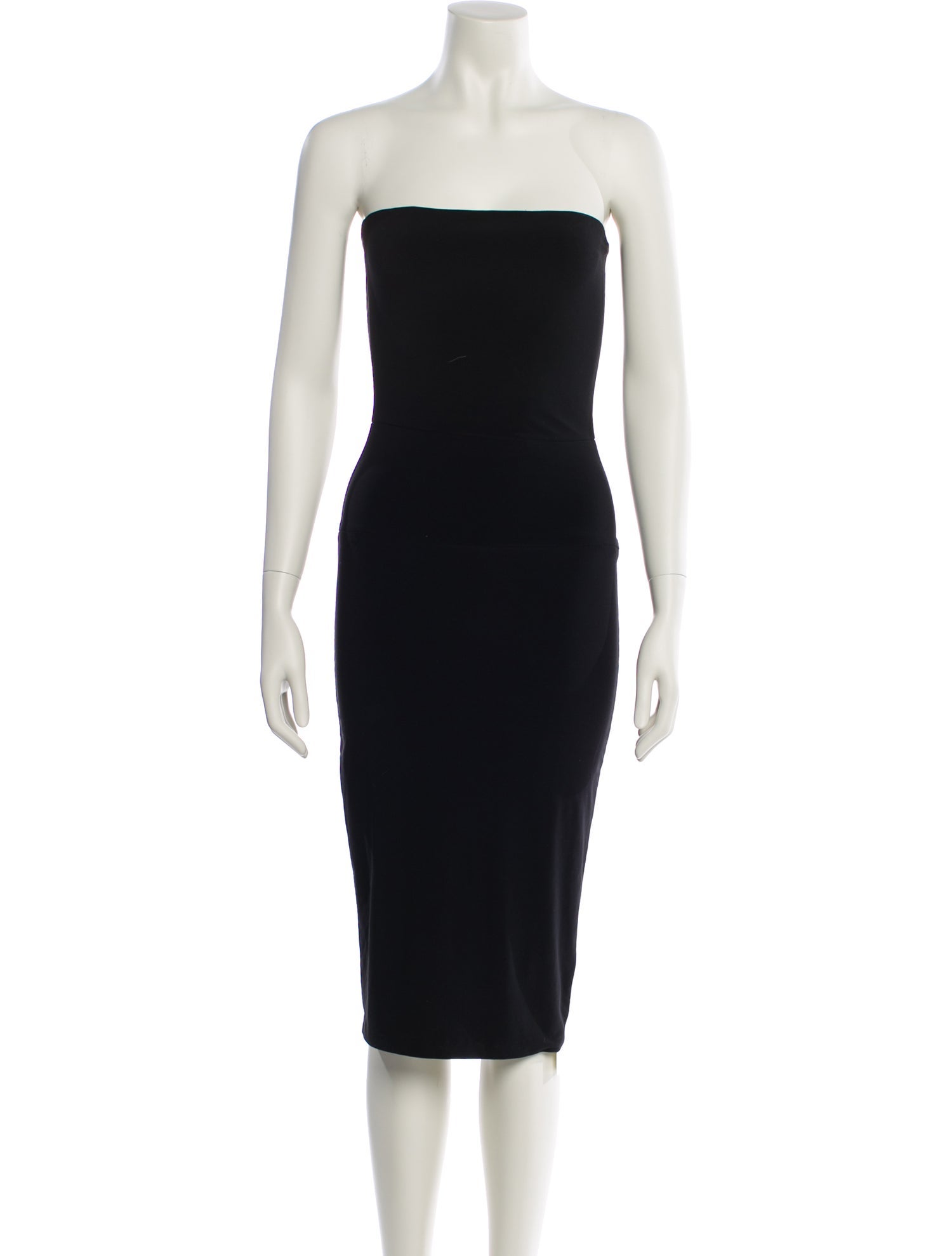 Norma Kamali Strapless Mini Dress