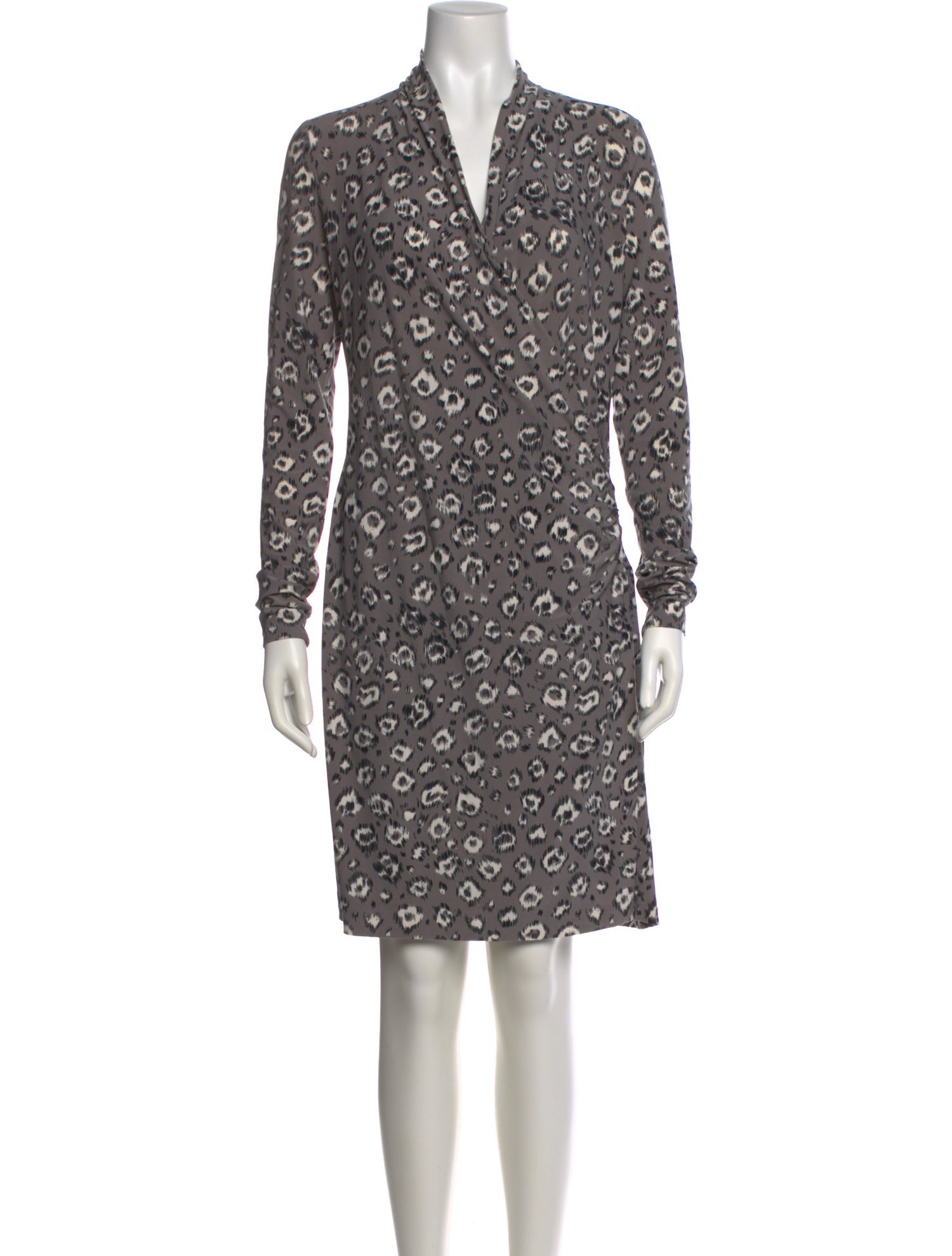 Norma Kamali Printed Mini Dress